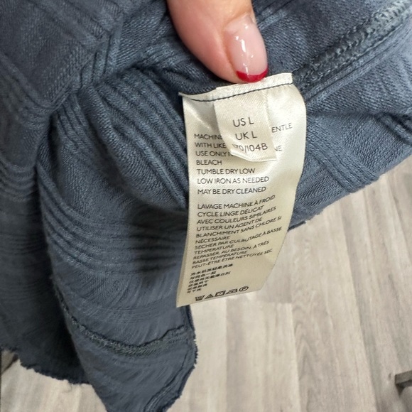 Free People “We The Free” Thermal Tie-Dye Sleeve Top - Picture 8 of 8